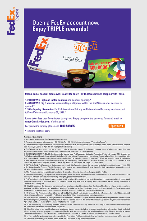 Fedex Brochure Template