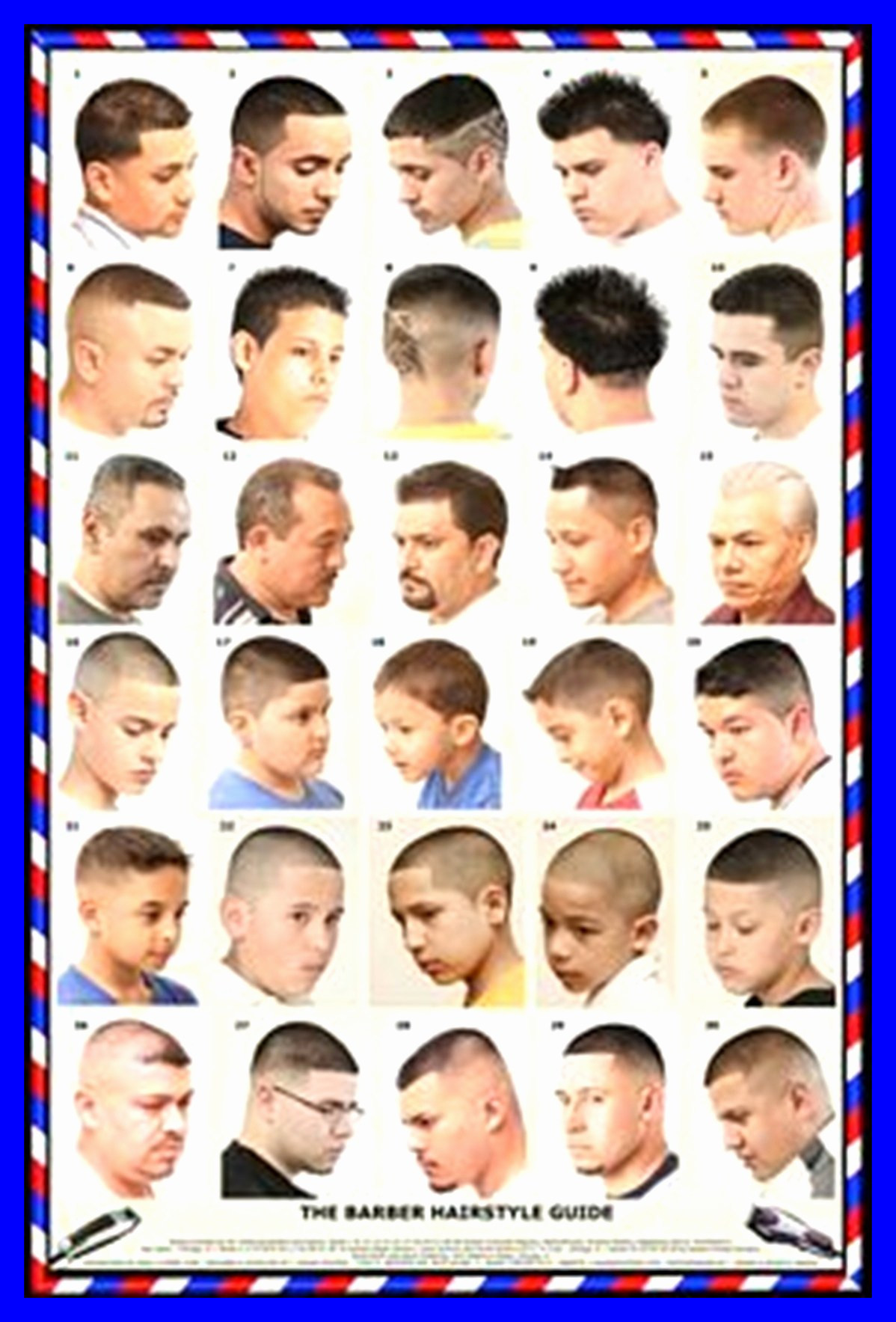 Hair Lengths Chart Men