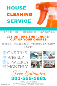 Cleaning Service Flyer Templates | PosterMyWall