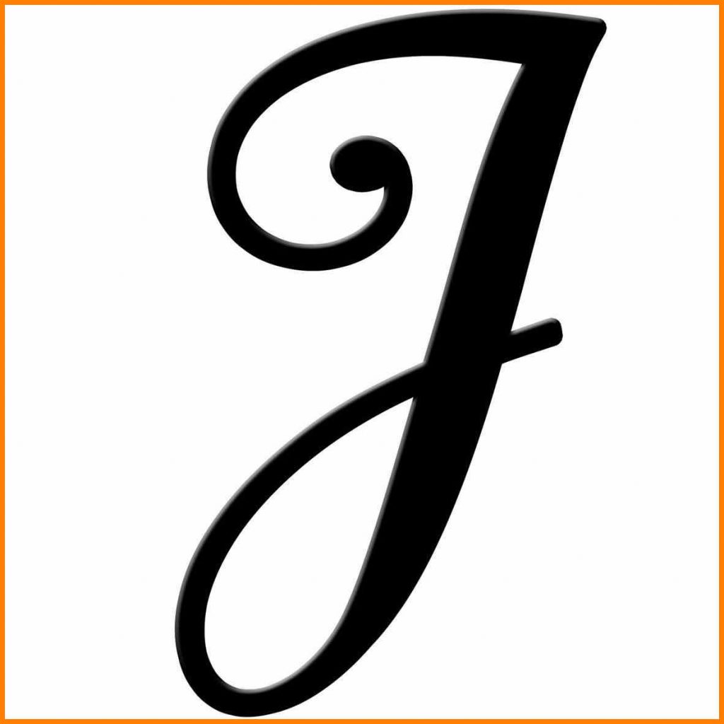 J In Cursive Amulette