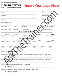 4+ Personal Training Assessment Forms 6+ Free Documents in Word, PDF