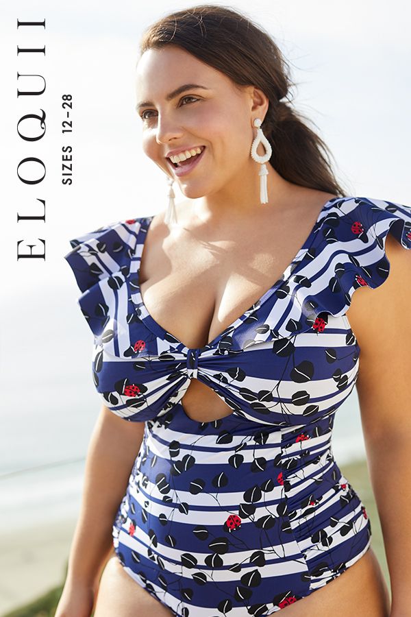 Plus Sized Women's Swimsuits & Cover ups Sizes 28 32 at SJ4US 