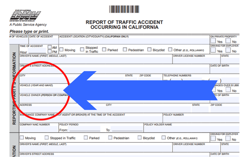 Dmv Sr1 Form Pdf