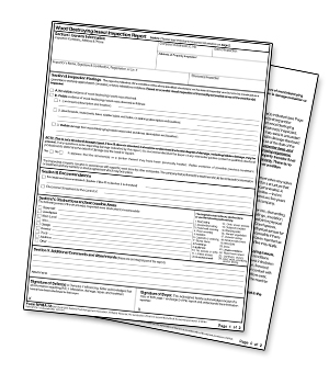 Why is a Pest Inspection on form NPMA 33 required in CT