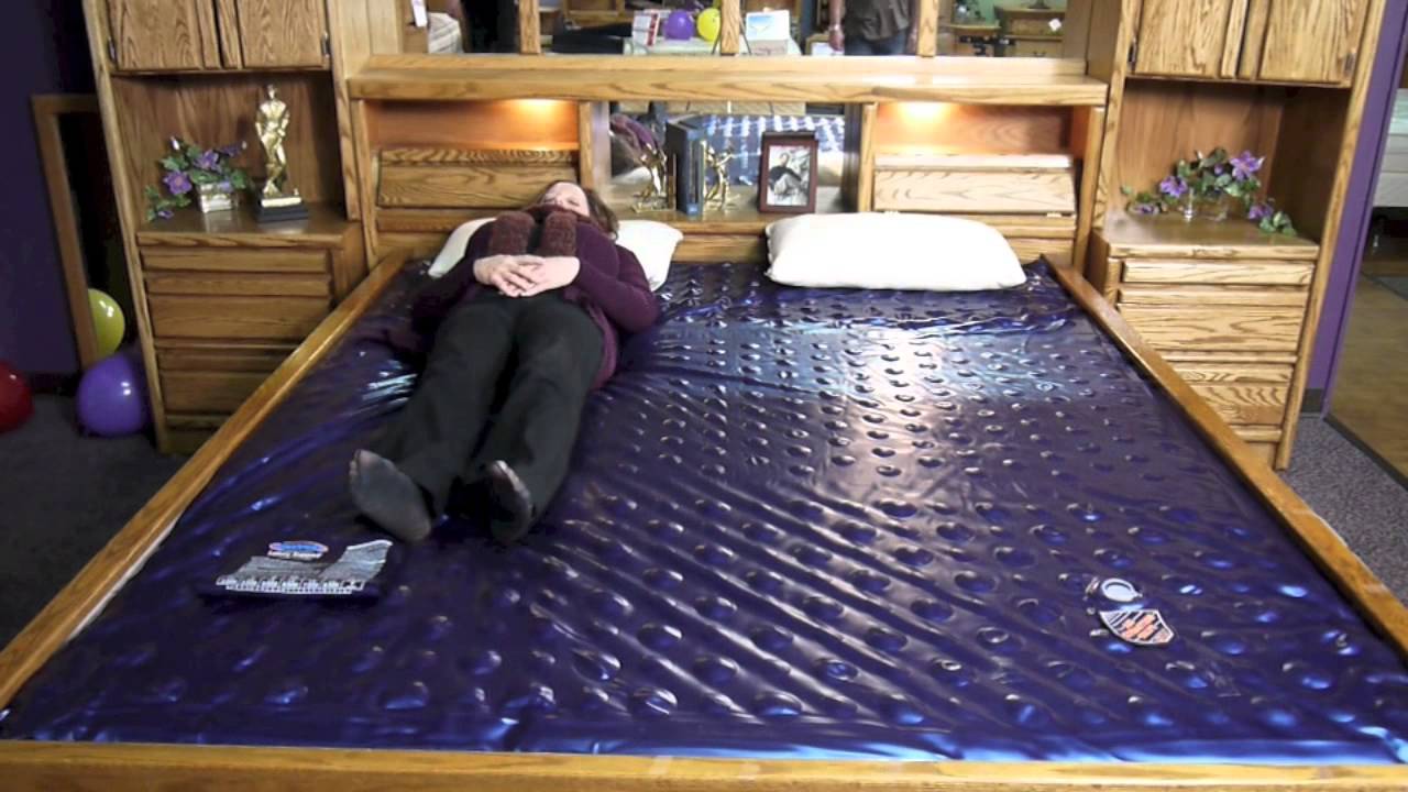 size of a queen size waterbed mattress