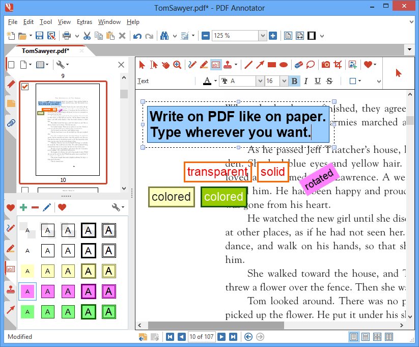 How it works PDF Annotator