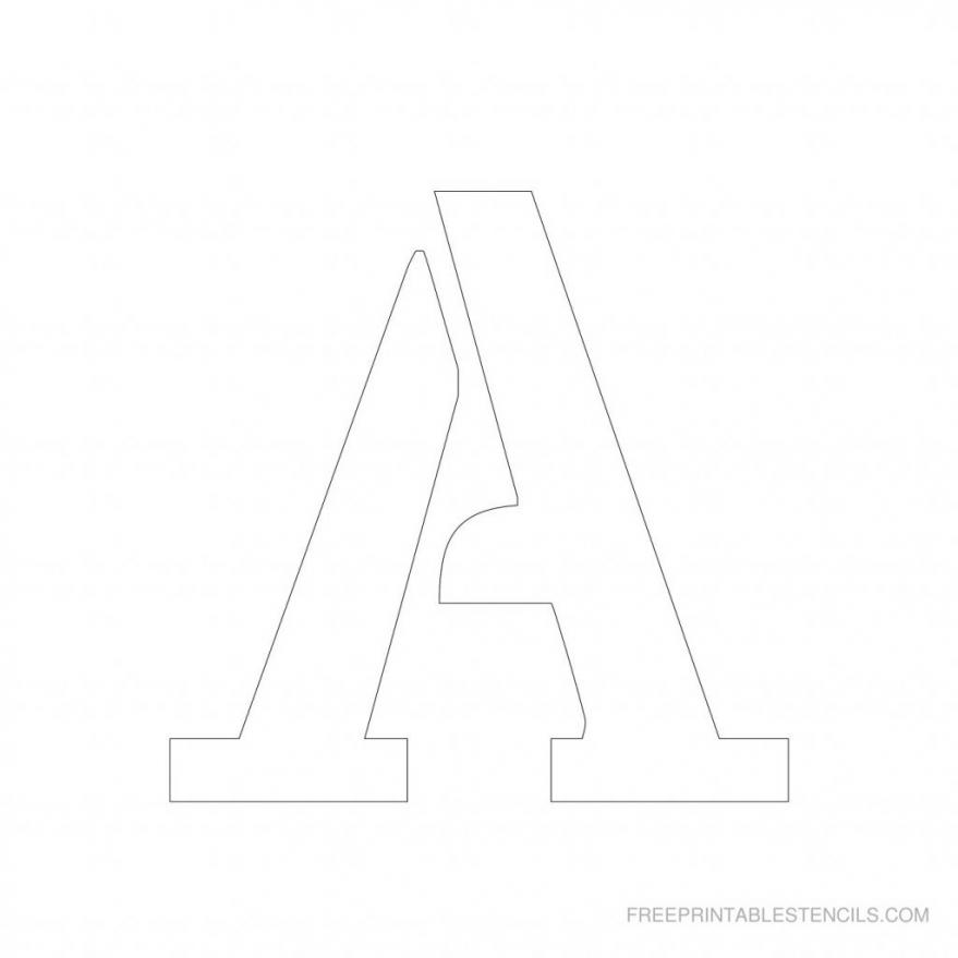 4 Letter Stencils Amulette