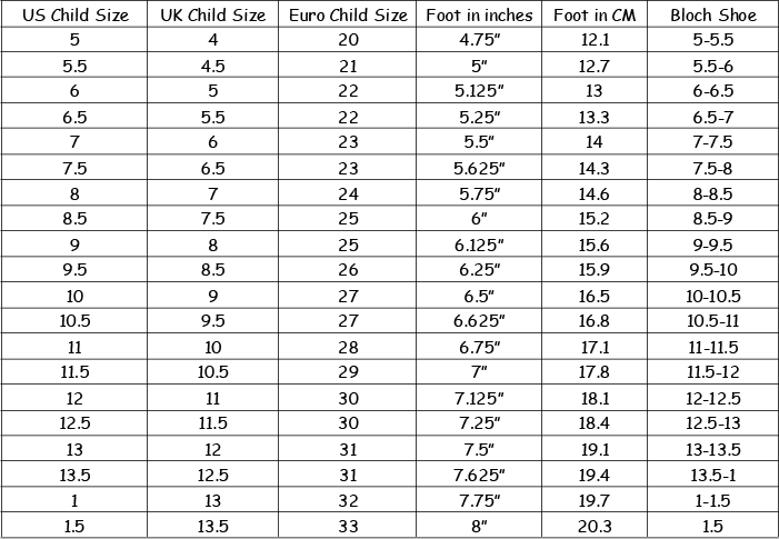 bloch-ballet-shoes-size-chart-amulette