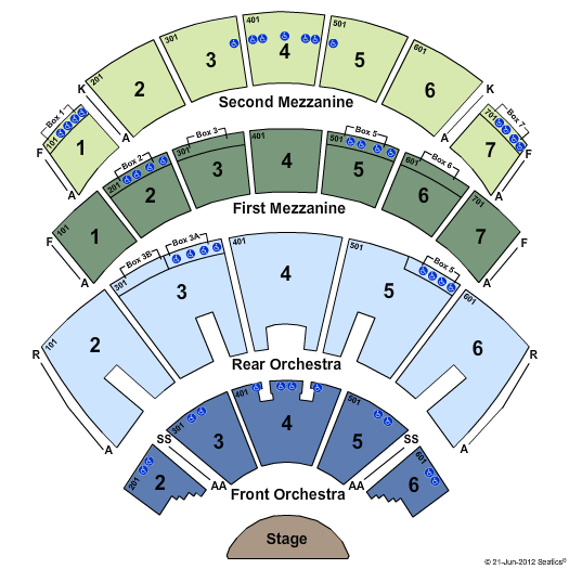 Caesars Windsor Colosseum Seating Chart