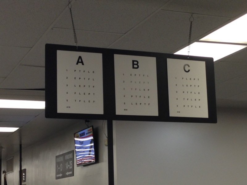 Dmv Eye Chart 2015 Amulette