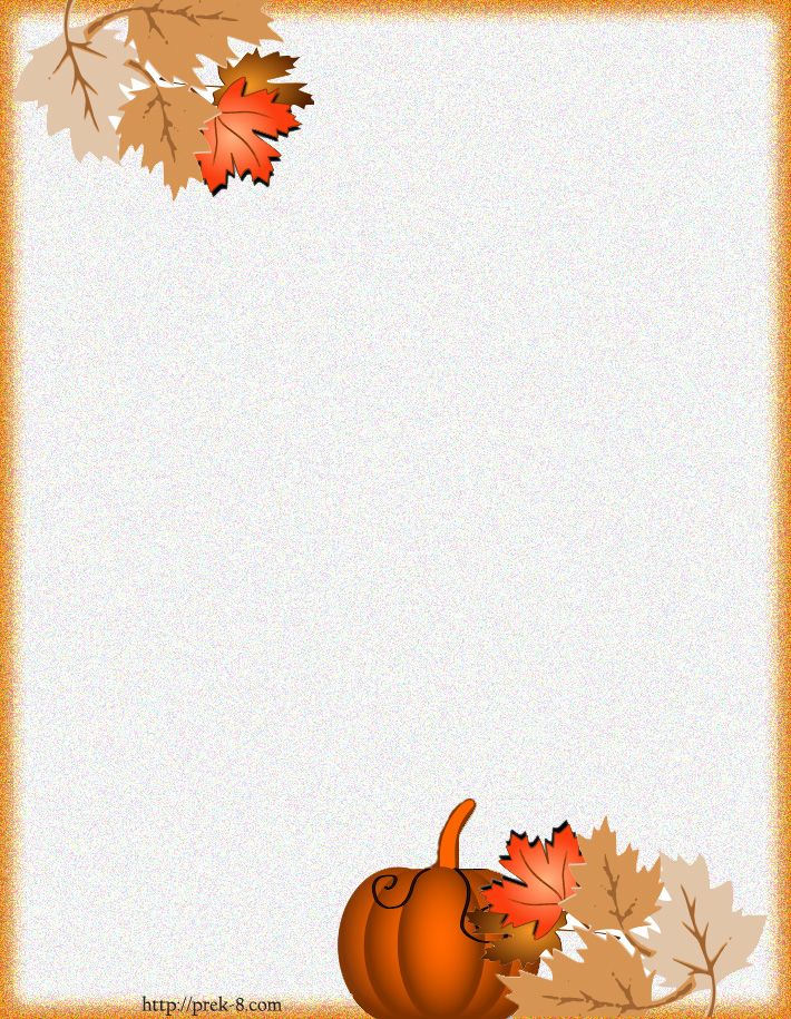 Fall Templates For Word