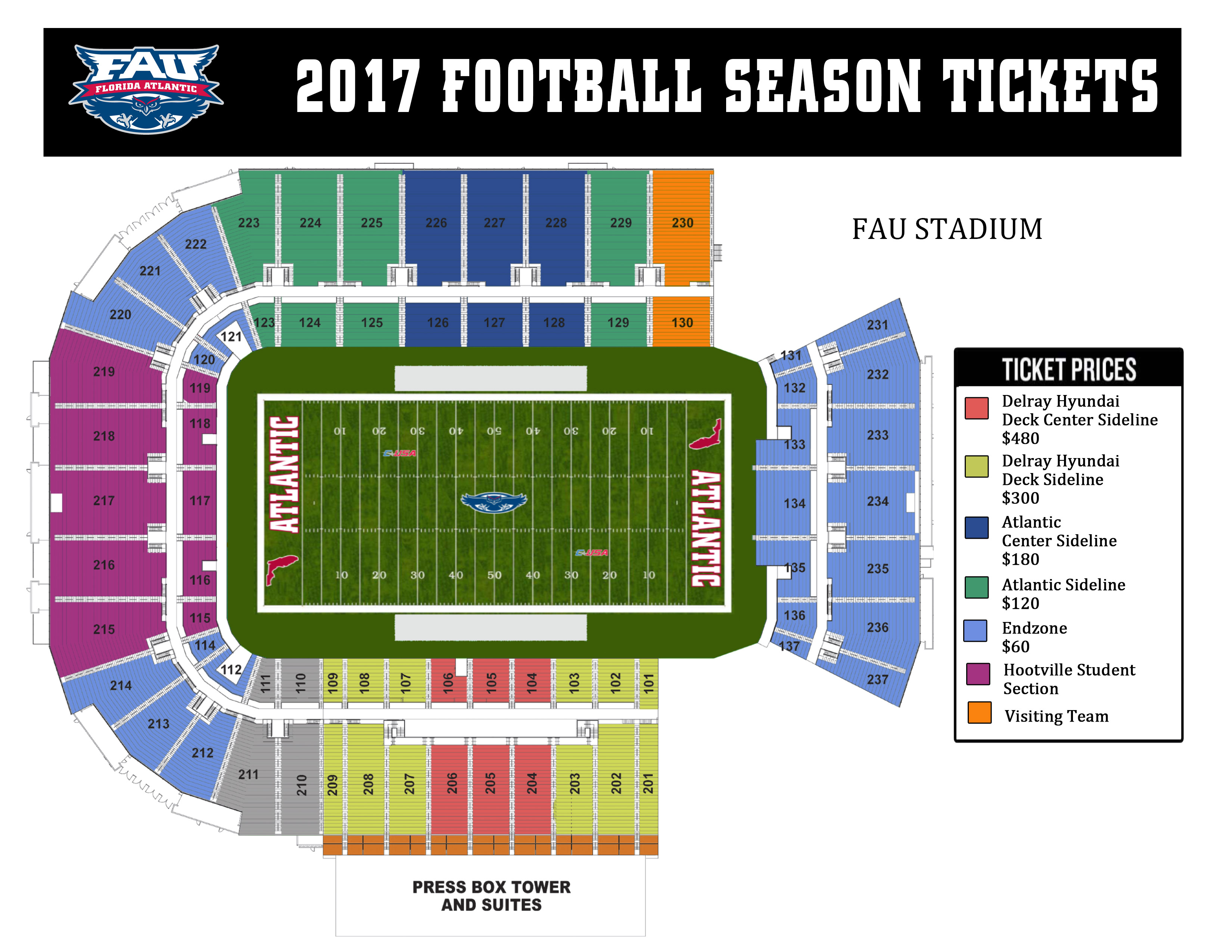 Fau Stadium Map amulette