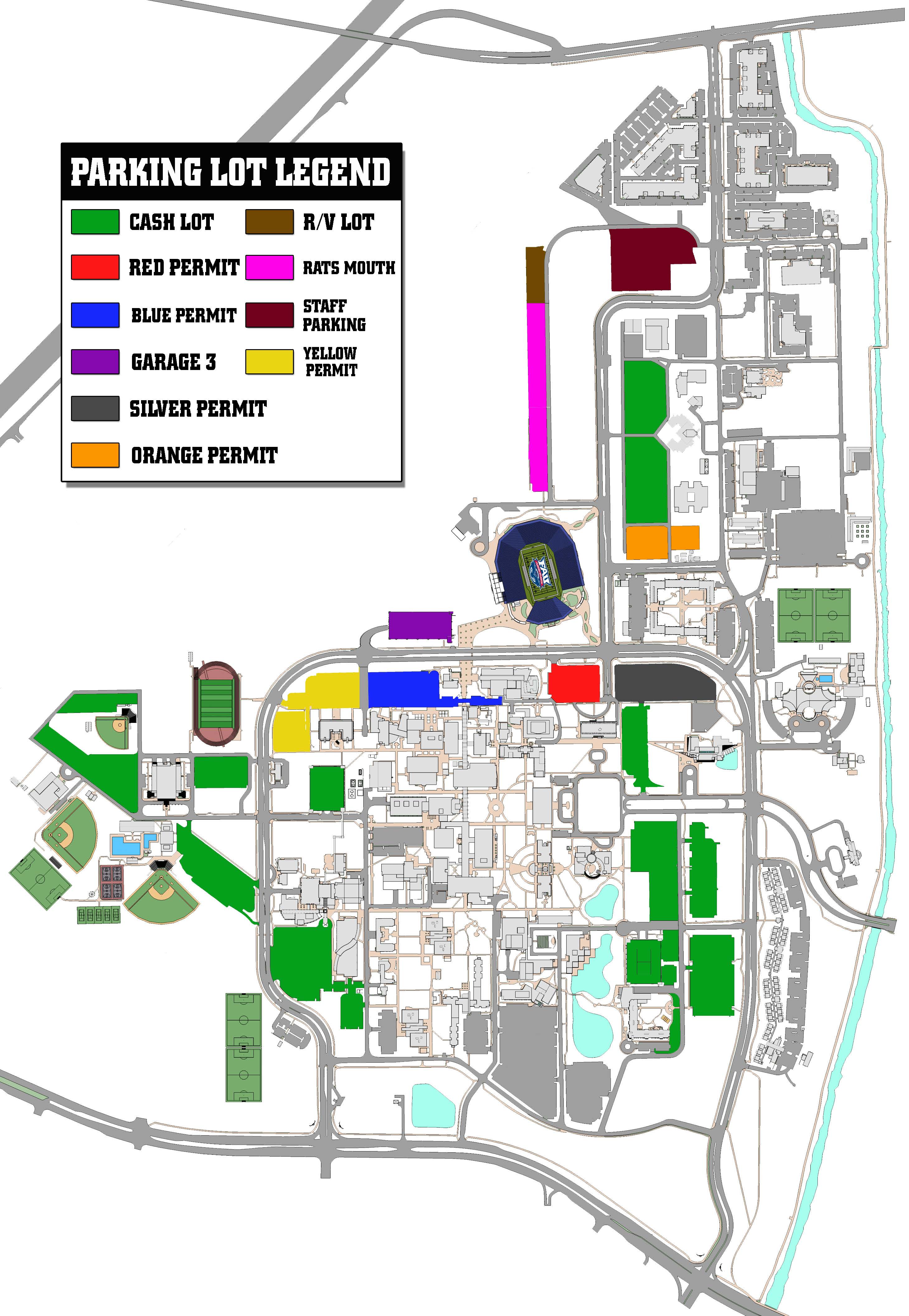 Fau Stadium Map amulette