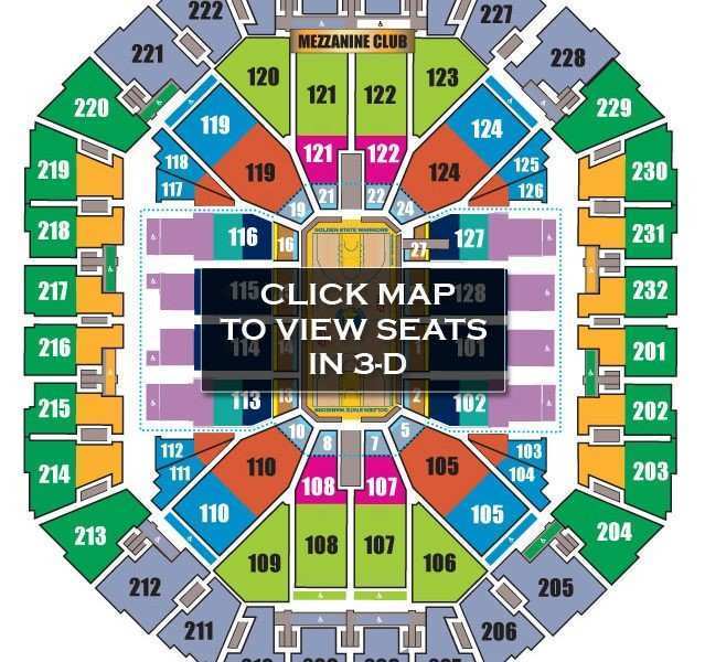 Oracle Arena 3d Seating