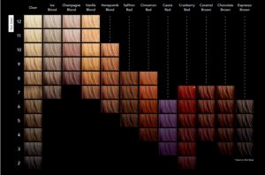 Cellophane Color Chart