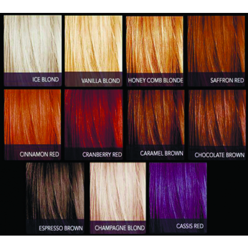 Sebastian Cellophane Hair Color Chart amulette