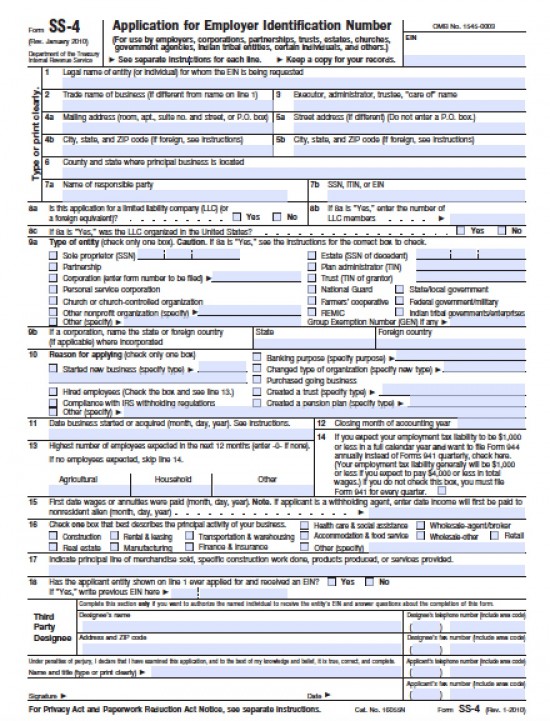 Ss4 Irs Form Amulette