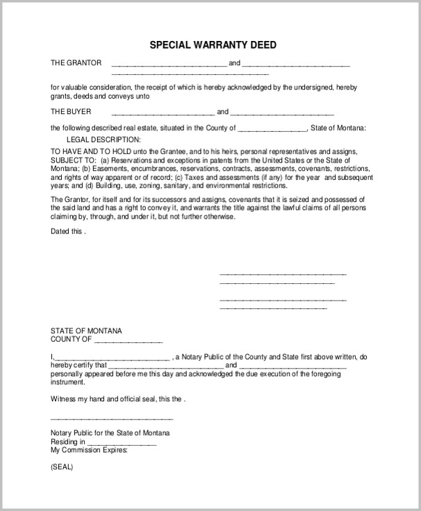 Special Warranty Deed Form Texas Form : Resume Examples #RVzXPBKzW9