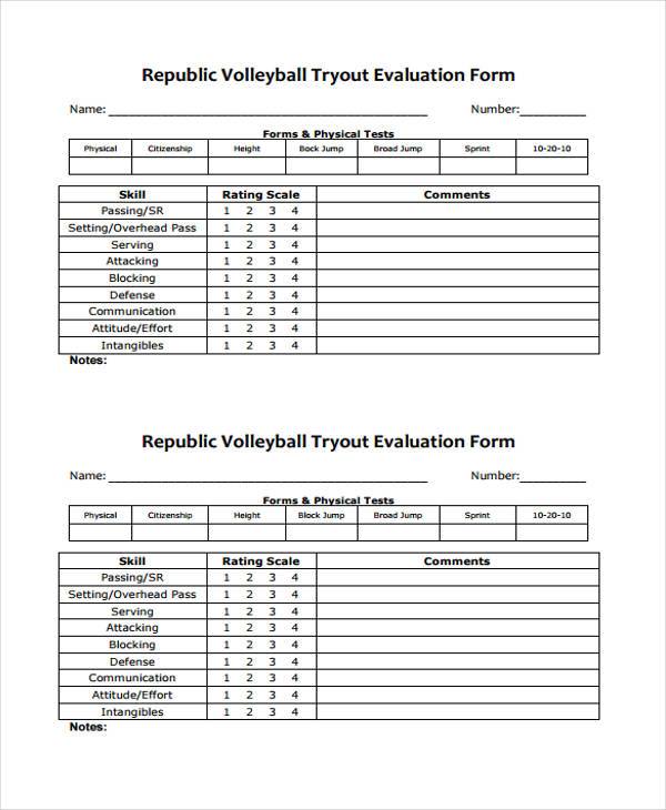 printable-volleyball-tryout-evaluation-form