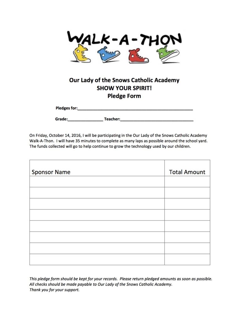 Walkathon Form Amulette