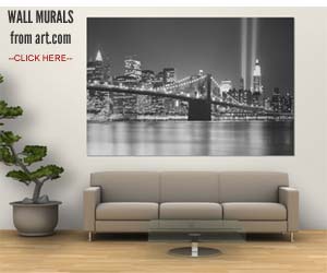 Wall Sized Murals and Oversized Canvas Prints | City Skyline Art