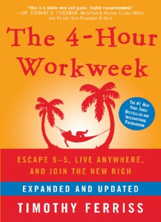The 4 Hour Workweek PDF WordPress. PDF Drive