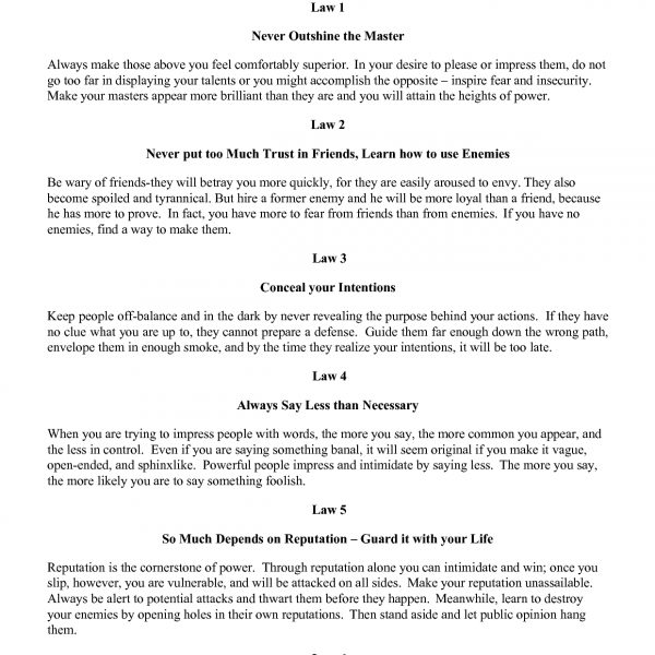 Pictures: 48 Laws Of Power Pdf Full Book, – Virtual Online 