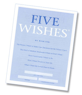 5 Wishes Form Fivewishes 2015 