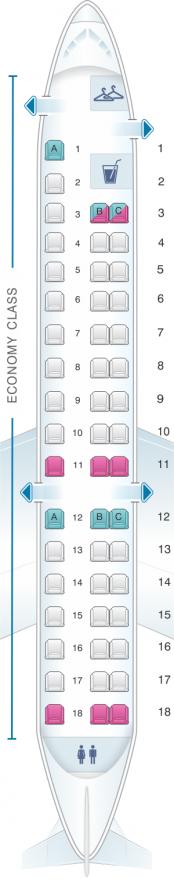 American Airlines Aircraft Seatmaps Airline Seating Maps and Layouts