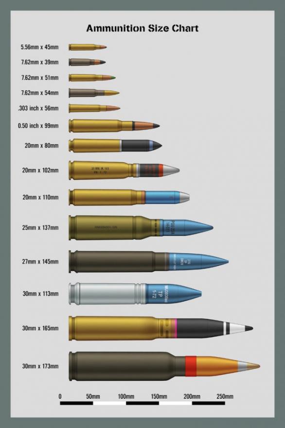 Ammo Size Chart | amulette