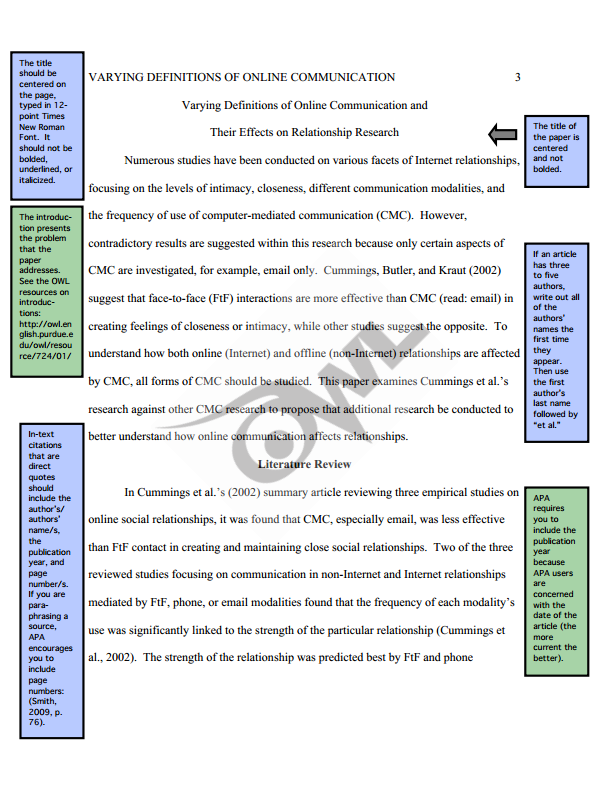 APA Sample Paper Purdue OWL KINESIOLOGY LibGuides at APA Sample Paper Purdue OWL KINESIOLOGY LibGuides at
