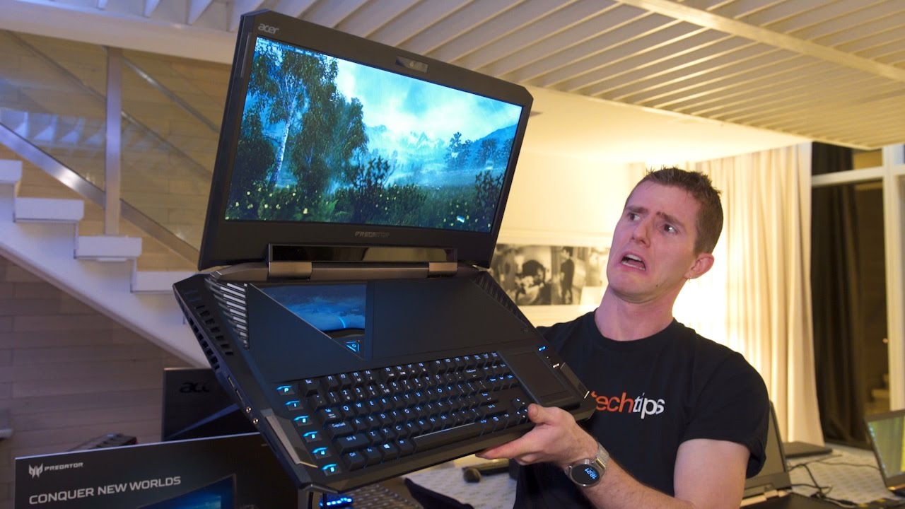 The BIGGEST, HEAVIEST, Laptop EVER $9,000 Acer Predator 21X 