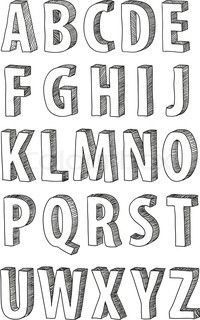 Block Letter Font | gplusnick