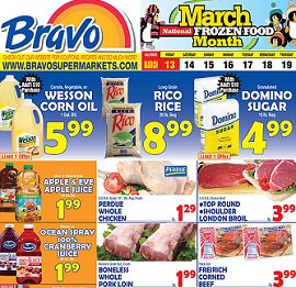 Bravo Supermarkets Weekly Circular August 31 September 6, 2018