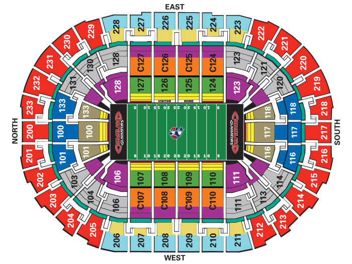 Seating Charts | Quicken Loans Arena Official Website