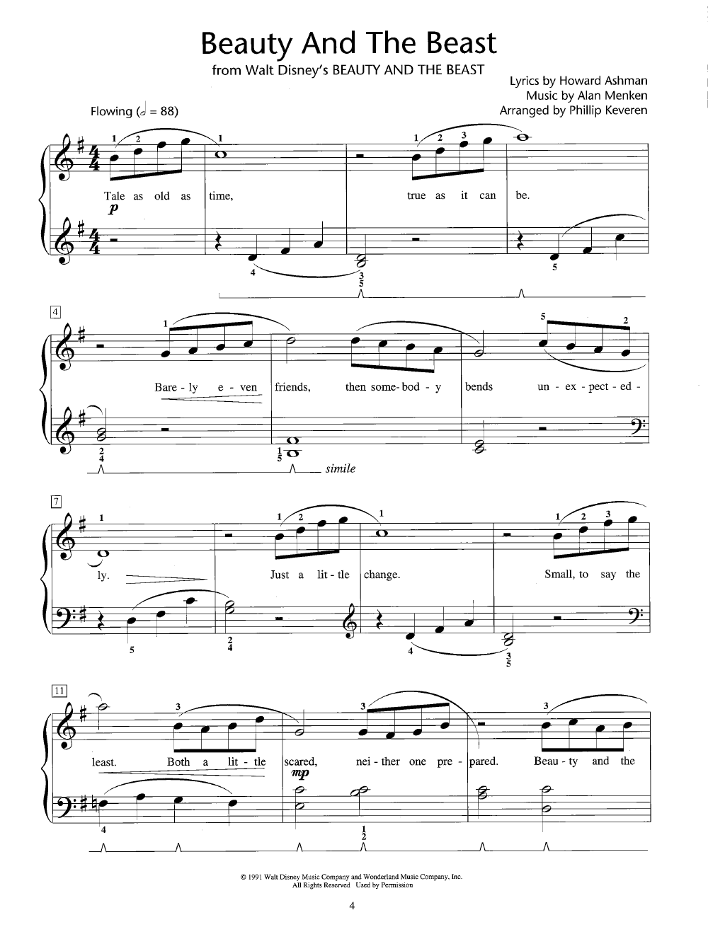 Disney Favorites ( Piano) arr. Phillip Kever | J.W. Pepper Sheet Music