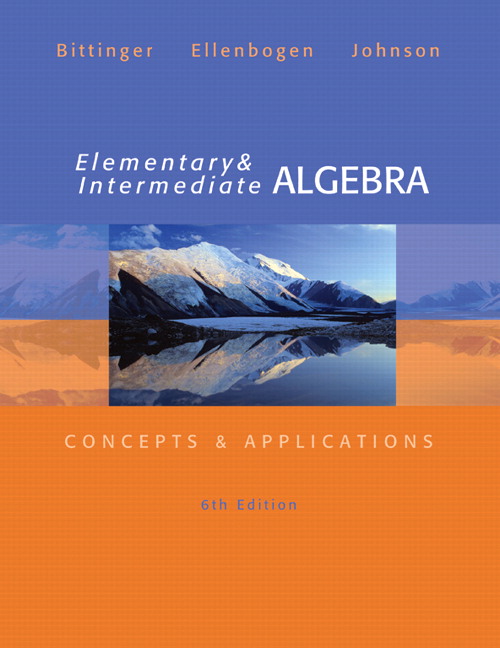 Elementary & Intermediate Algebra plus MyLab Math/MyLab Statistics 