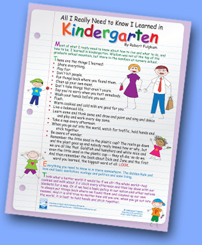 Kindergarten Etiquette for Life – International Business Protocol 