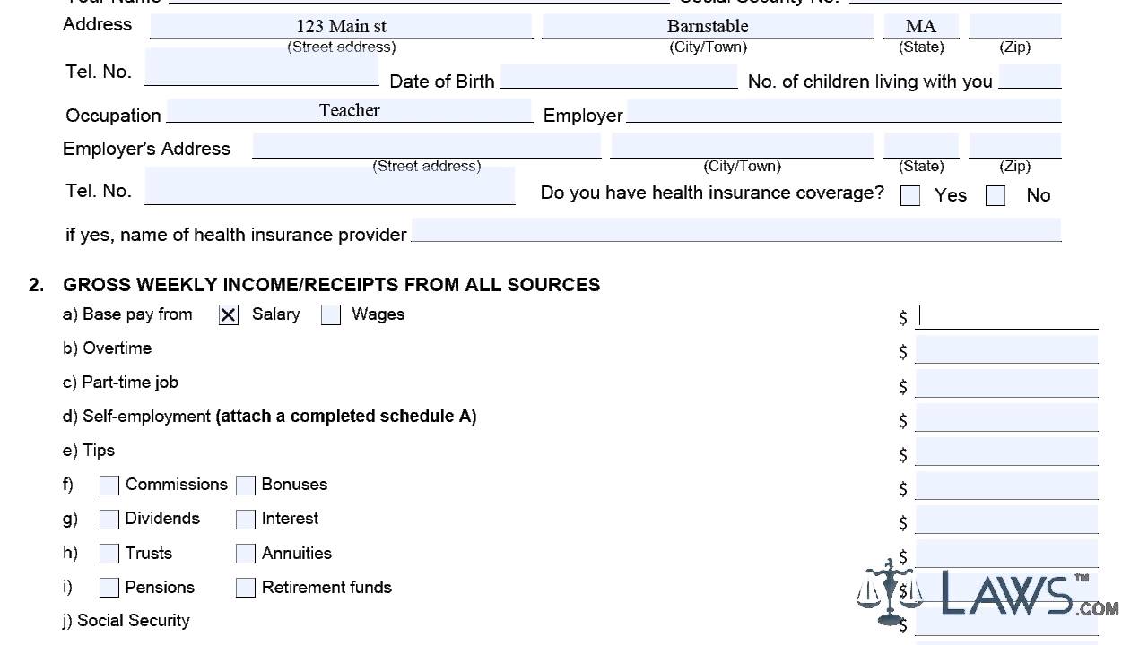 Form CJD301S Financial Statement Short Form YouTube