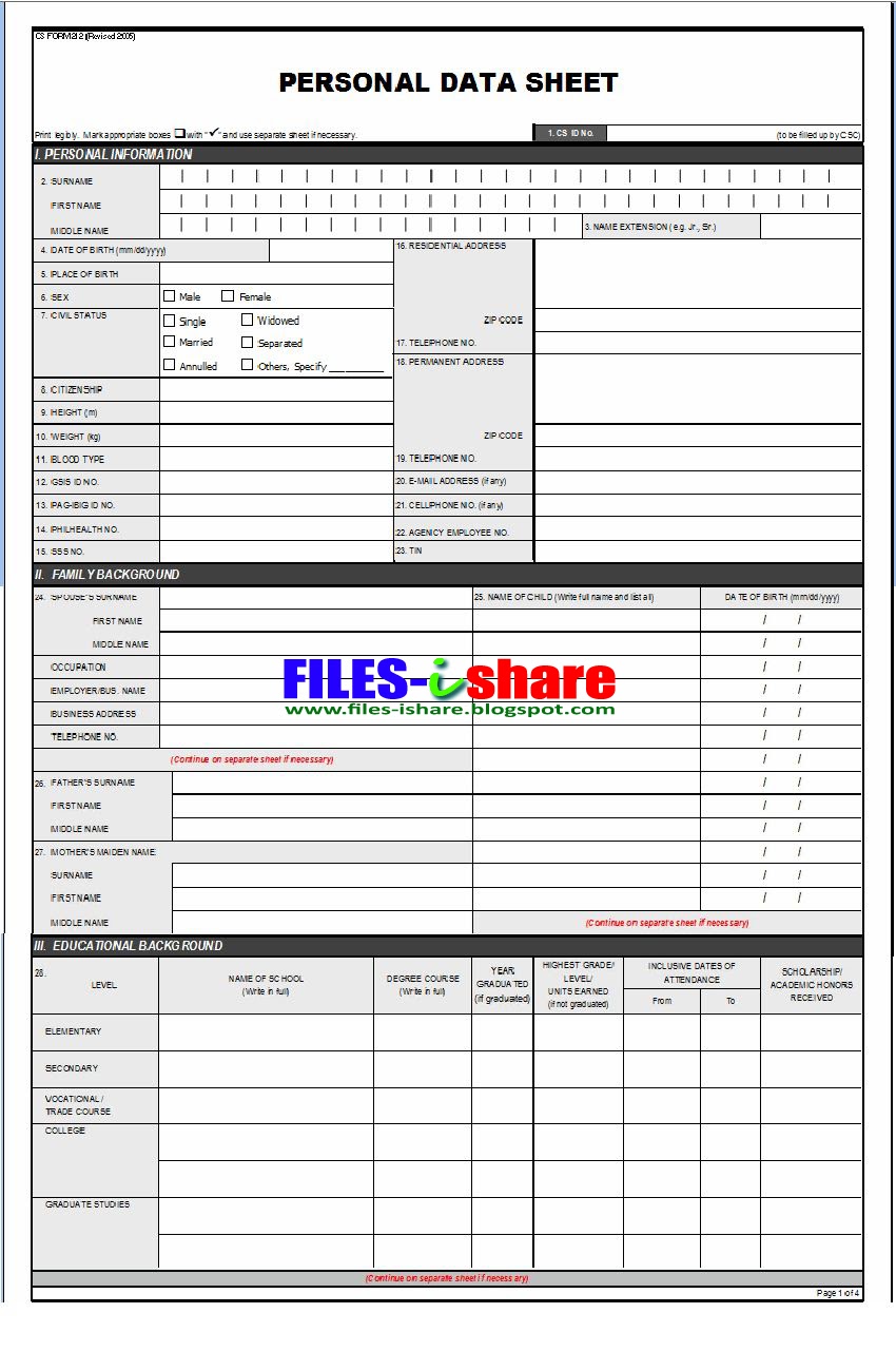 Csc Form 212 Fillable Fill Online, Printable, Fillable, Blank 