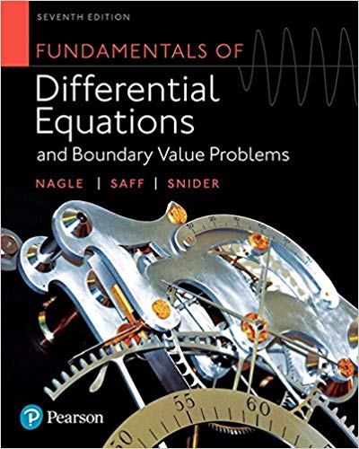 Fundamentals of Differential Equations and Boundary Value Problems 