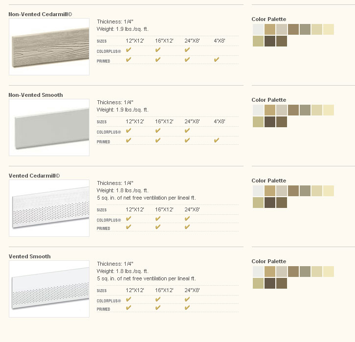 Quest Vinyl Siding Color Chart