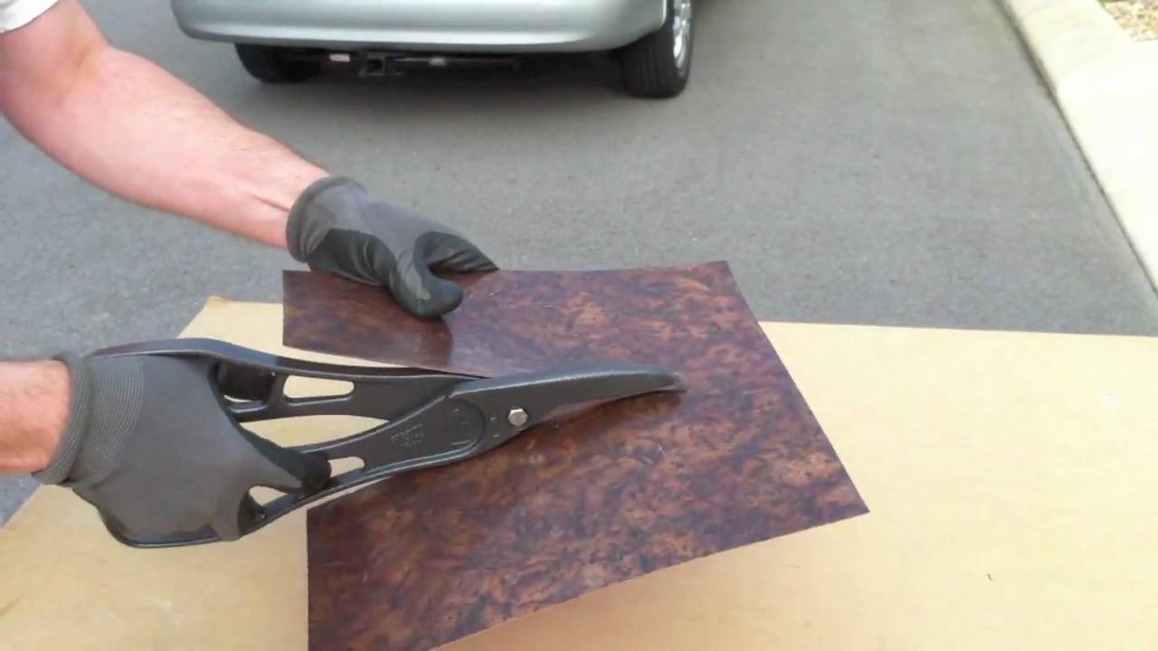How to Cut 24 Gauge Copper Sheet Patina Copper Sheet YouTube
