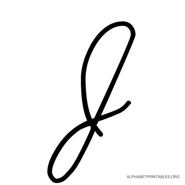 J In Cursive | amulette