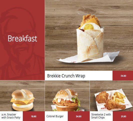 KFC Menu, Menu for KFC, George, Western Cape Zomato SA