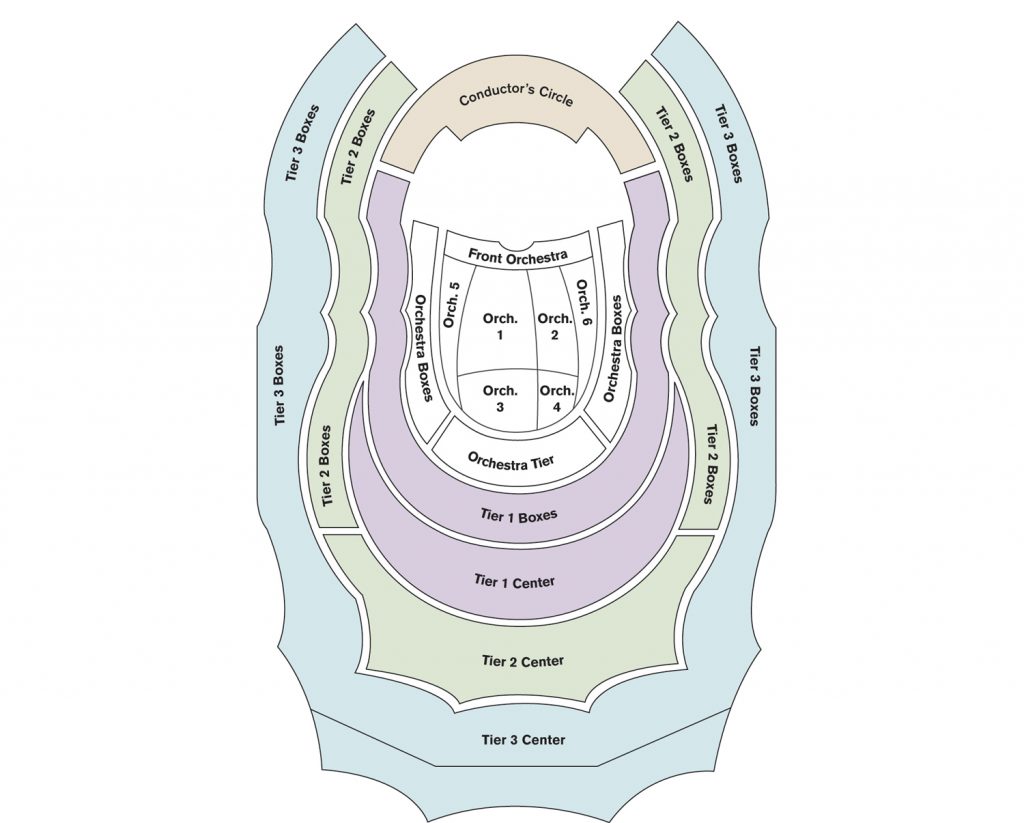 Kimmel Center Seat Chart amulette