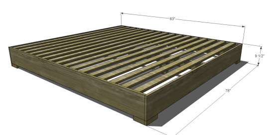 King Size Bed Frame Dimensions King Size Bed Frame Measurements 