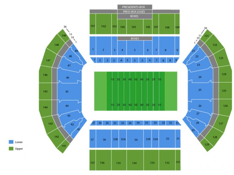 Lavell Edwards Stadium Seating Chart amulette