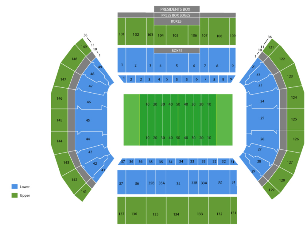 LaVell Edwards Stadium Seating Chart | Cheap Tickets ASAP