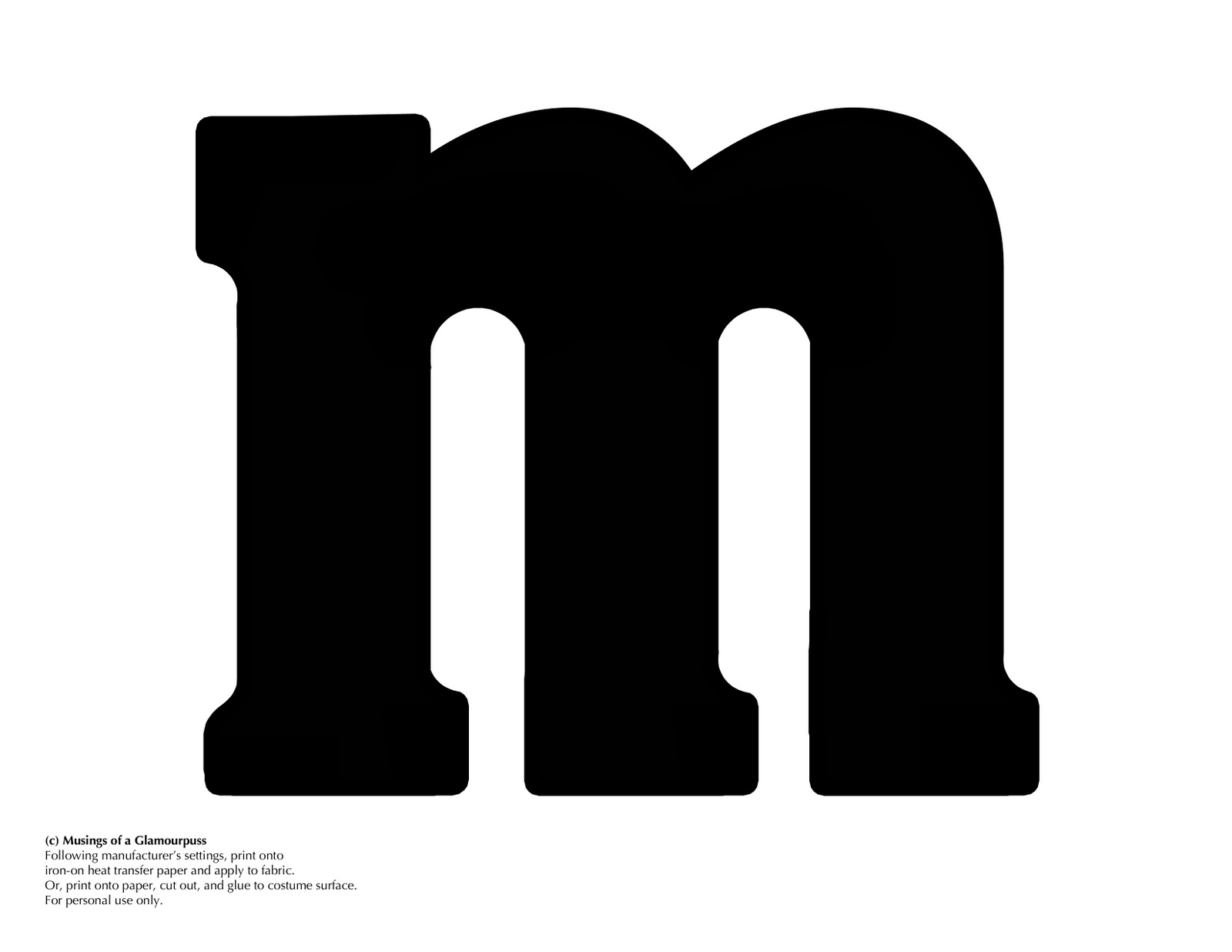 M and m Logos